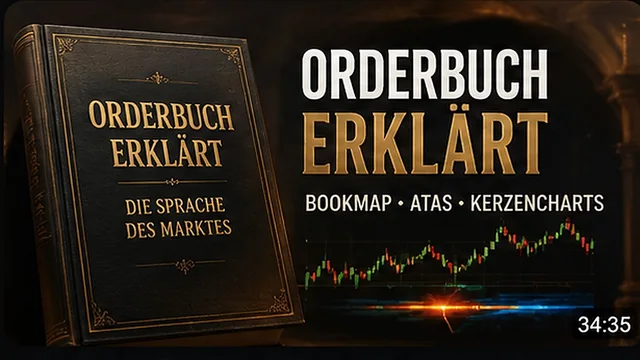 Orderbuch erklärt: Bookmap, ATAS und Kerzencharts