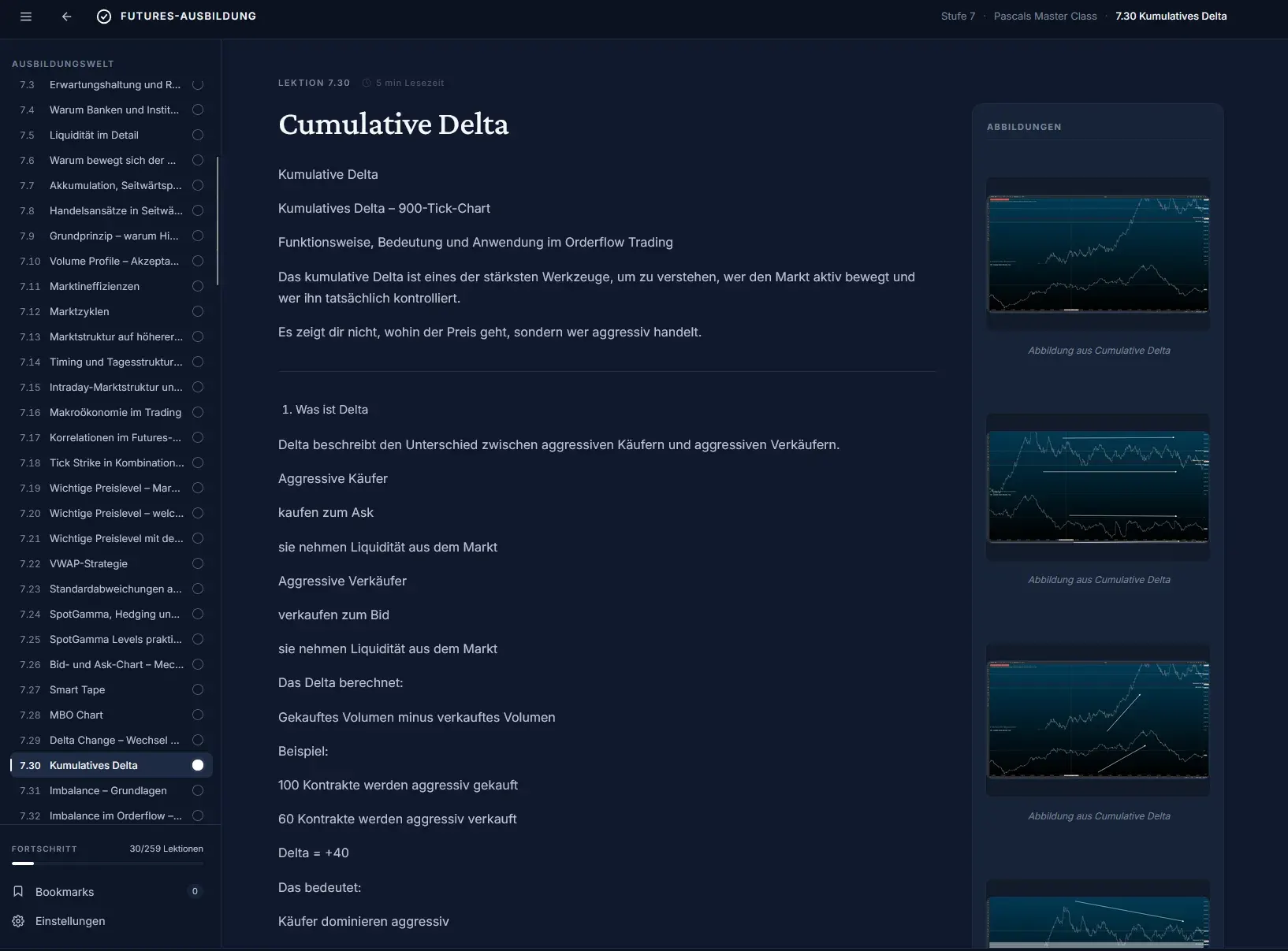 Lektion: Cumulative Delta